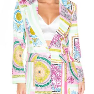 Giacca sexy blazer GIA044 menta