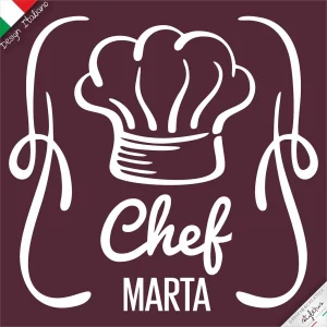 Grembiule cappello Chef