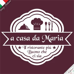 Grembiule "a casa da..."