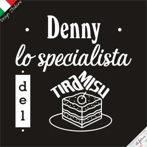 Grembiule "Specialista del Tiramisù"