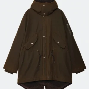 Baracuta Parka Cerato Verde Uomo