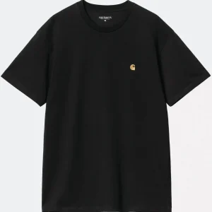 Carhartt S/s Chase T-shirt Nero Unisex