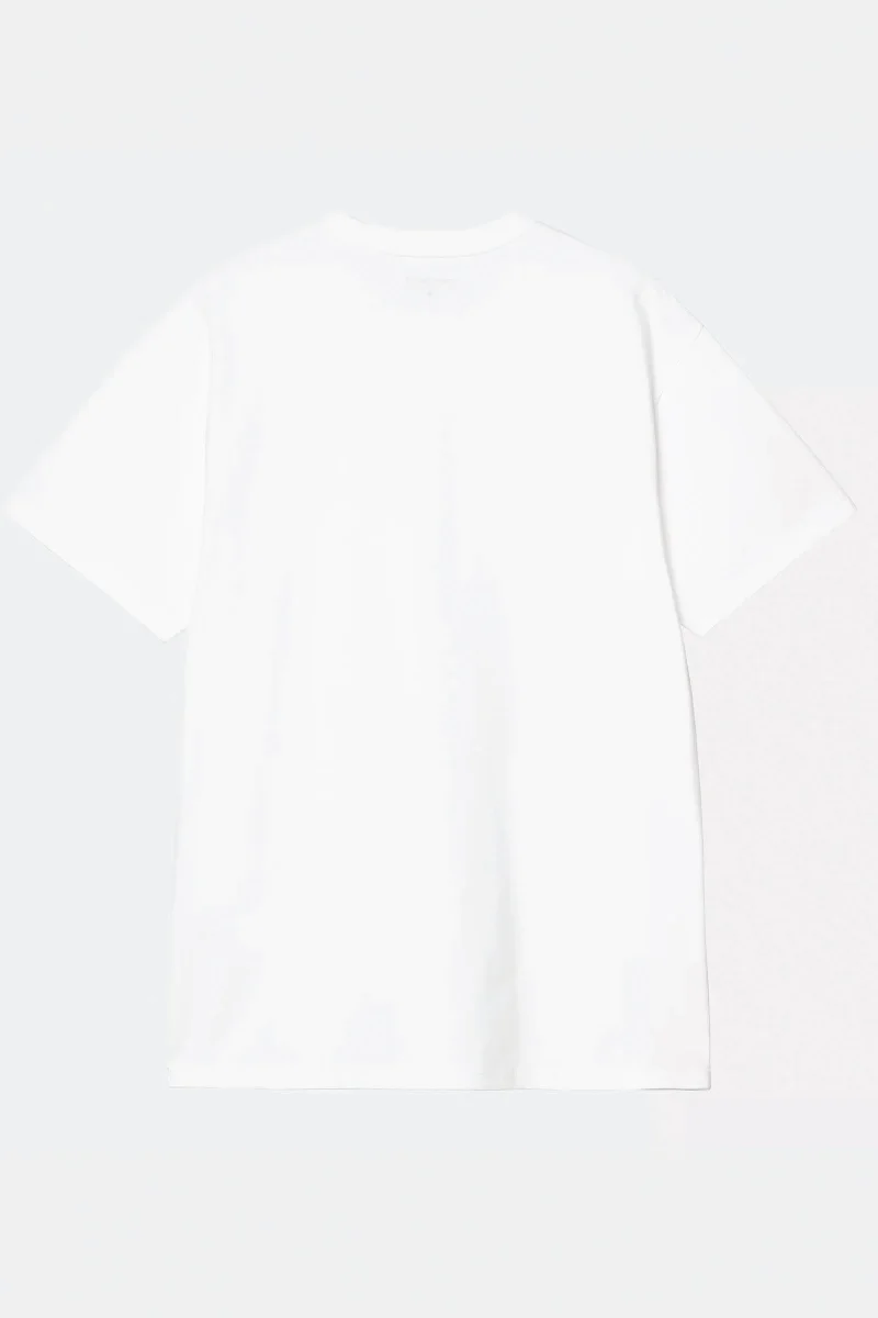 Carhartt S/s Chase T-shirt Bianco Unisex - immagine 3