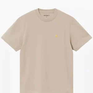 Carhartt S/s Chase T-shirt Marrone Donna