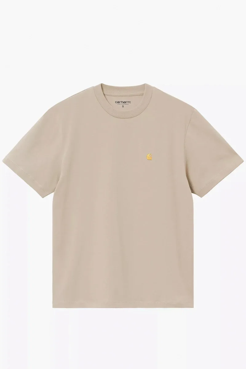 Carhartt S/s Chase T-shirt Marrone Donna - immagine 2