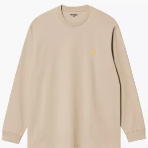 Carhartt L/s Chase T-shirt Marrone Unisex