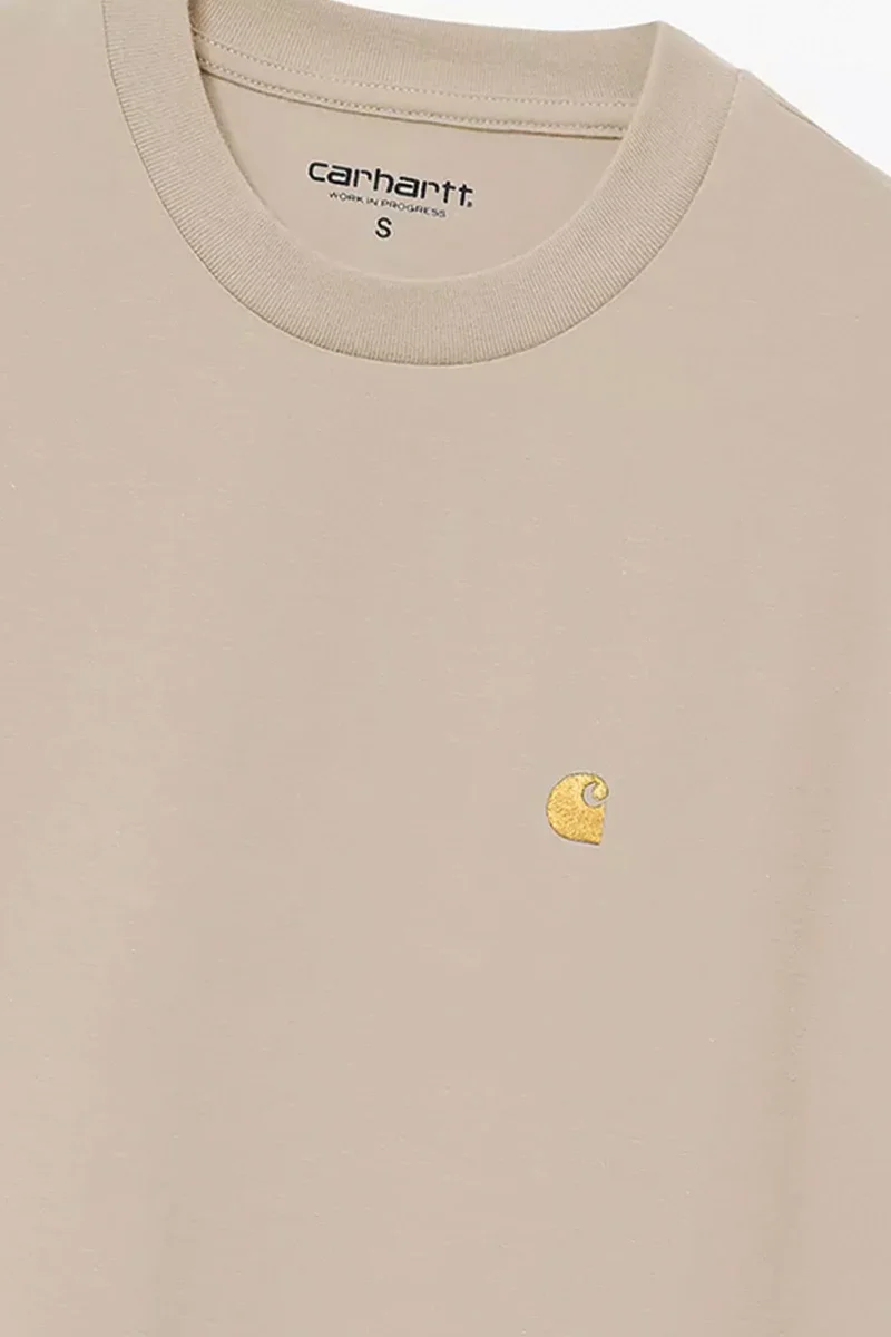 Carhartt L/s Chase T-shirt Marrone Unisex - immagine 4