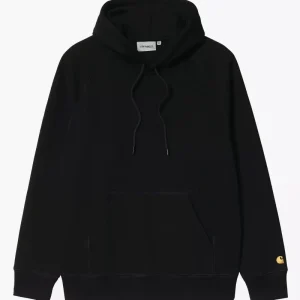 Carhartt Hooded Chase Sweatshirt Nero Uomo