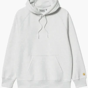 Carhartt Hooded Chase Sweatshirt Grigio Unisex