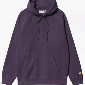 Carhartt Hooded Chase Sweatshirt Viola Uomo