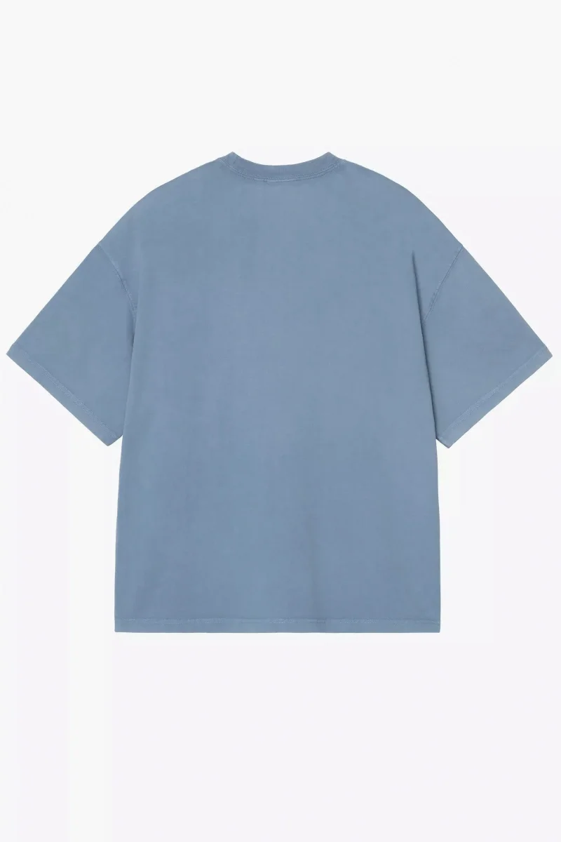 Carhartt S/s Hudson Pocket T-shirt Azzurro Uomo - immagine 3
