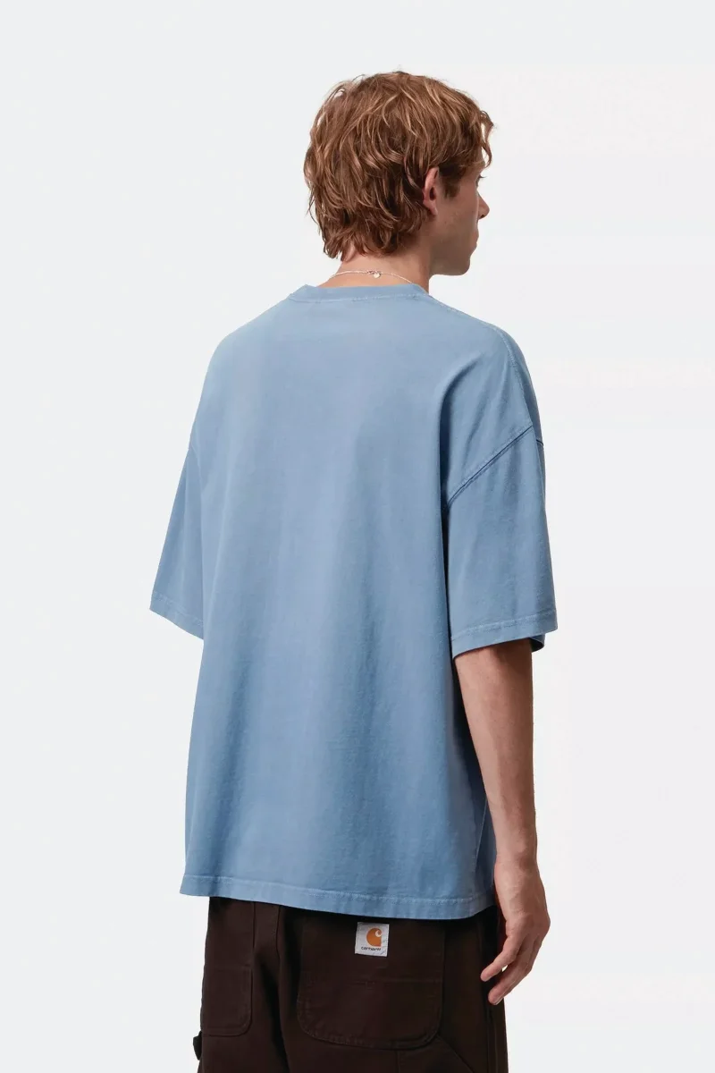 Carhartt S/s Hudson Pocket T-shirt Azzurro Uomo - immagine 5