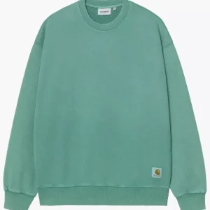 Carhartt Hudson Sweatshirt Verde Uomo