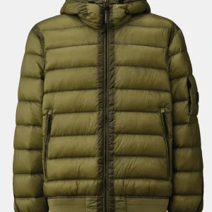 C.p. Company D.d. Shell Hooded Down Jacket Verde Uomo