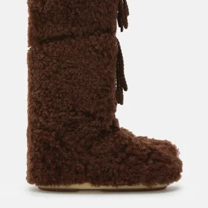 Moon Boot Icon Curly Extra Marrone Unisex