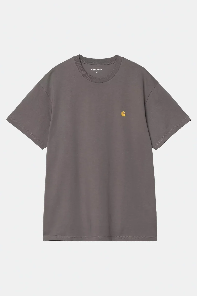 Carhartt S/s Chase T-shirt Grigio Uomo