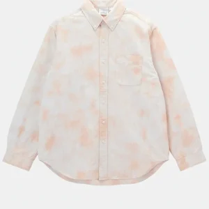 Gramicci Classic Oxford Bleached Shirt Bianco Unisex