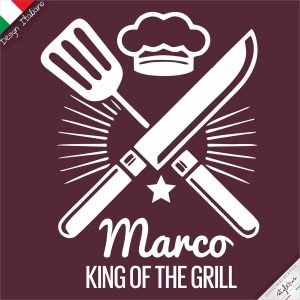 Grembiule King of the Grill
