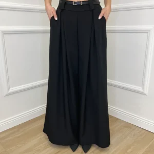 Pantalone a Palazzo 21509 Nero