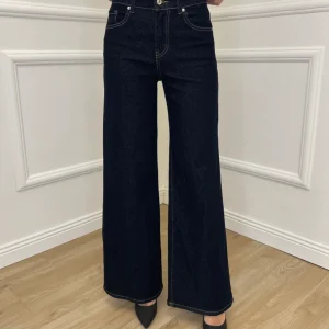 Jeans Palazzo Y549 Blue Black