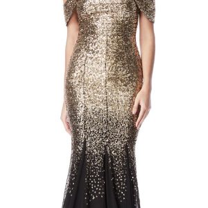 Abito cerimonia ALL030 Nero Oro