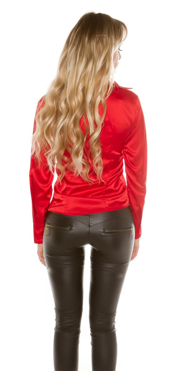 Camicetta CA011 rosso - immagine 5