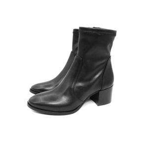 Anima tronchetto con zip nero