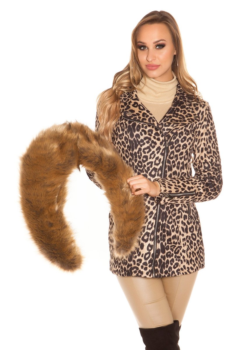 Cappotto simil  pelliccia GIU030 - immagine 4