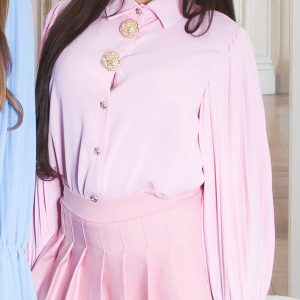 Minigonna GON103 rosa