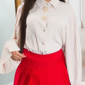 Minigonna GON103 rosso