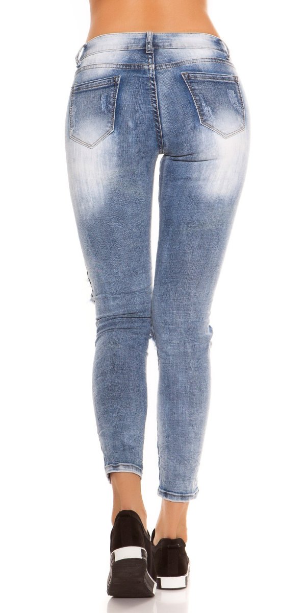 Jeans skinny elasticizzato GZ172 - immagine 3