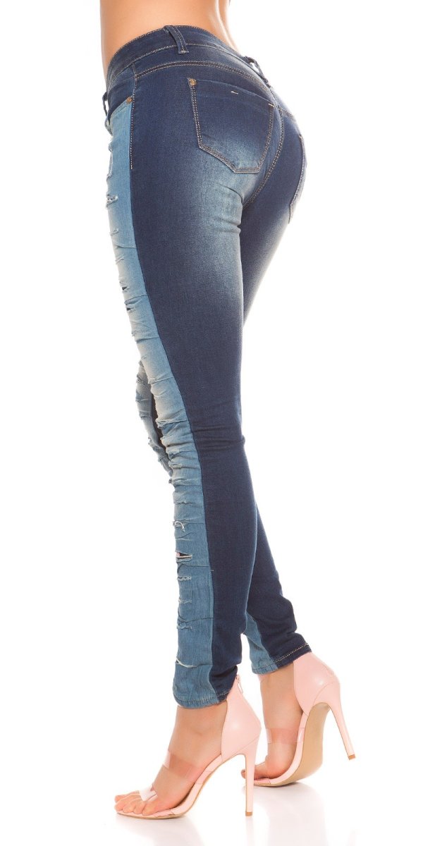Jeans skinny elasticizzato GZ175 - immagine 3