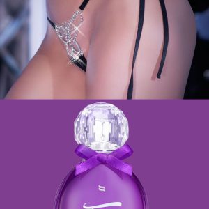 Perizoma gioiello INT358  con profumo feromoni viola P001