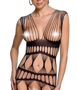 Abito in rete INT924 nero