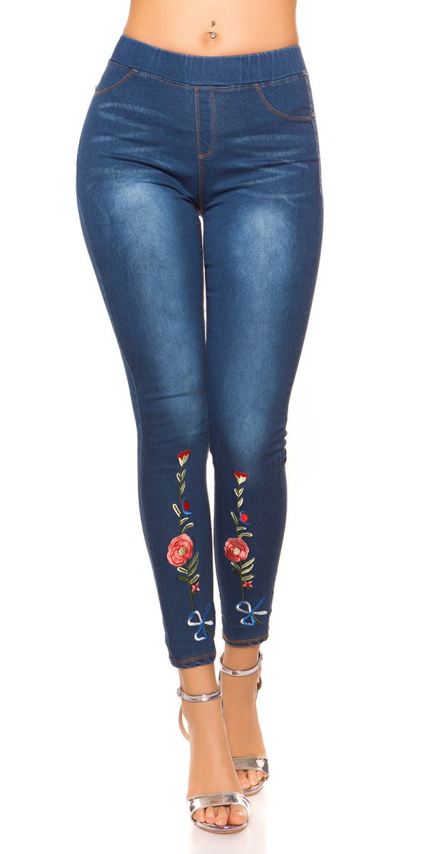 Leggings LE074 jeans - immagine 4