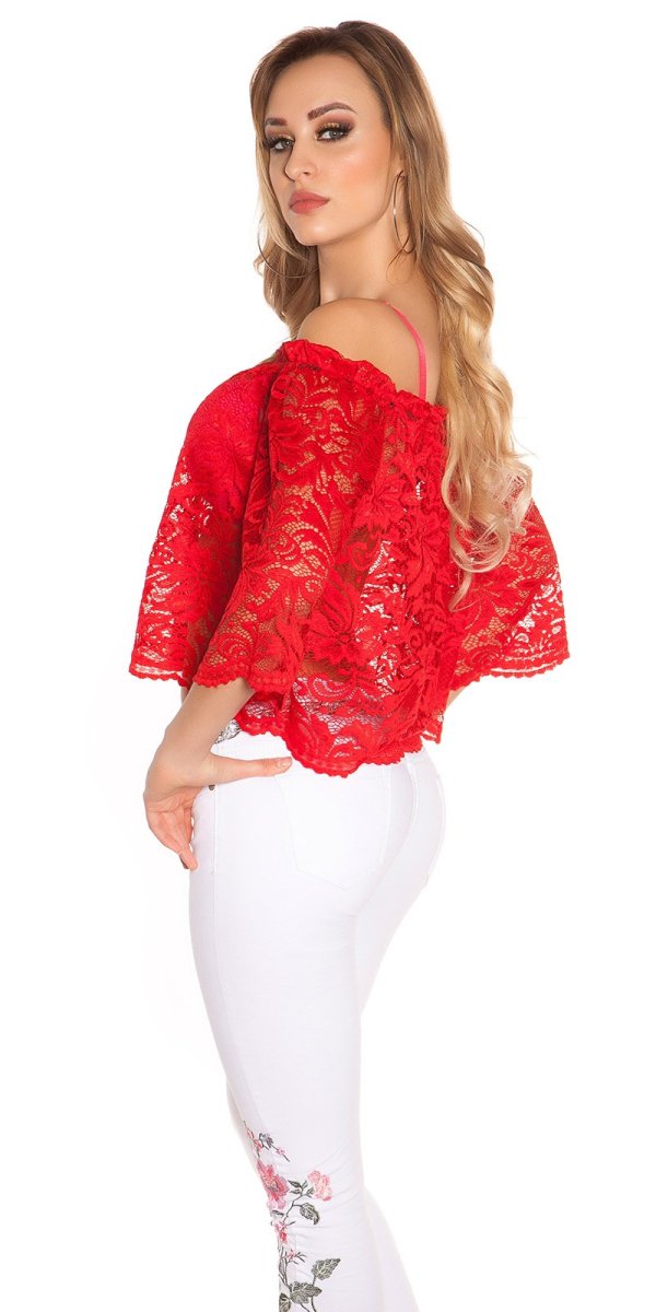 Top sexy MA027 rosso - immagine 3