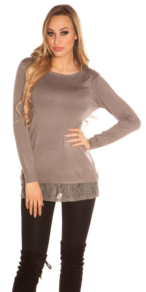 Maglione MAI002 cappuccino - immagine 5