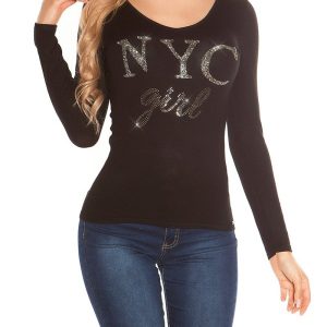 Maglione  sexy MAI032   nero