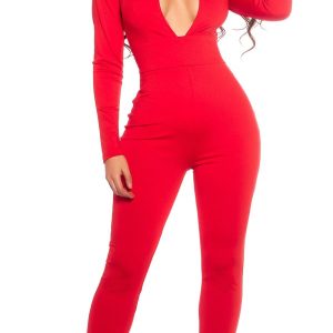 Tuta sexy TT038 rosso
