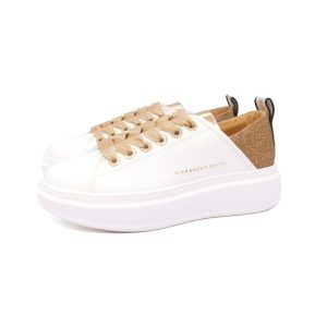 Alexander Smith sneakers Wembley bianco rame