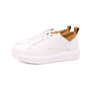 Alexander Smith sneaker bottalata Wembley bianco cuoio