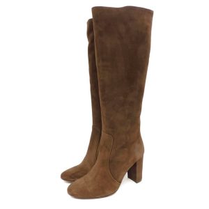 Anima stivale camoscio tacco