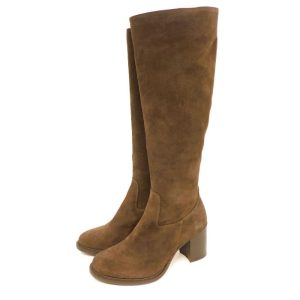 Anima stivale camoscio marrone