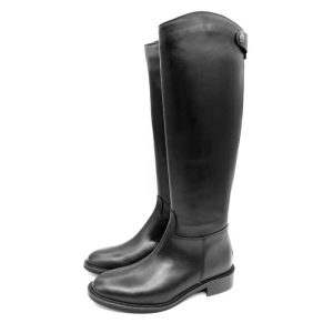 Anima stivale cavallerizzo zip retro