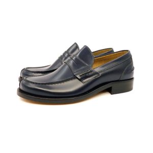 Antica cuoieria mocassino college spazzolato