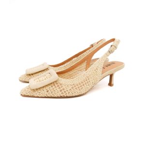 Bibi Lou chanel ricamata sabbia