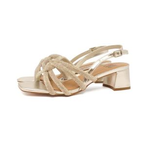 Bibi Lou sandalo fasce strass