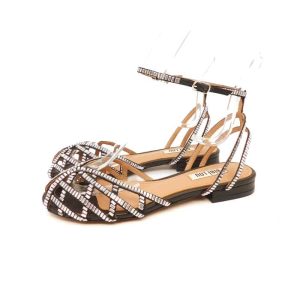 Bibi Lou sandalo gabbia applicazioni specchietti