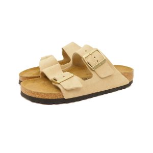 Birkenstock ciabatta Arizona camoscio Sandcastle