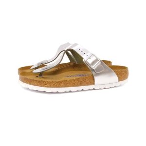 Birkenstock infradito Gizeh Silver